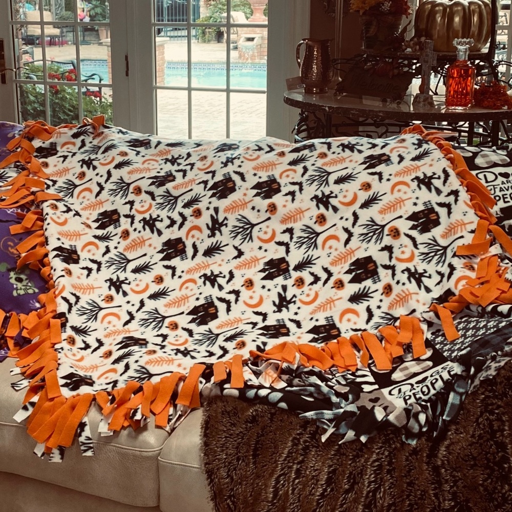 Halloween Fleece Blanket